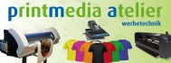 Logo Printmedia Atelier Werbetechnik