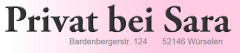 Logo Privat bei Sara