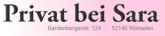 Logo Privat bei Sara