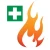 Logo R. Hübner-Ausbildung in Brandschutz und Erste-Hilfe