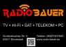 Logo Radio Bauer Einzelunternehmen