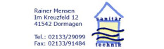 Logo Rainer Mensen Sanitär- und Heizungstechnik