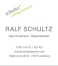 Ralf Schultz, Dipl.- Kaufmann Steuerberater Lüneburg