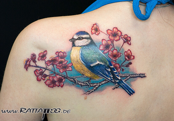 Rattattoo Tattoostudio Tattoo Tattoobilder Tattoogalerie Freiburg Piercing Piercingstudio Meise Foto