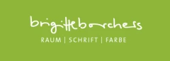 Raum Schrift Farbe Brigitte Borchers Münster
