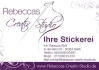 Logo Rebeccas Creativ Studio *Ihre Stickerei*