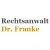 Logo Rechtsanwalt Dr. Franke