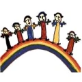 Logo f&uuml;r Geistigbehinderte des Kreises Aachen, Regenbogenschule