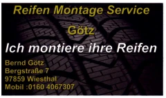 Reifen Montage Service G&ouml;tz Wiesthal