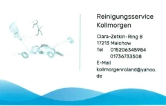 Reinigungsservice Kollmorgen Nossentiner H&uuml;tte