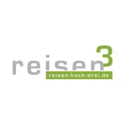 Logo r e i s e n hoch drei Aktivreisen GmbH Inh. Birgit Kaiser und Heidrun Sanner-Krause