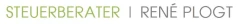 Logo Ren&eacute; Plogt Steuerberater