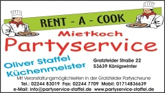 RENT A COOK - Mietkoch Partyservice Oliver Staffel Königswinter