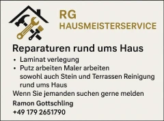 RG Hausmeisterservice M&uuml;nchen