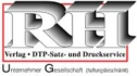 Logo RH Verlag DTP-Satz-und Druckservice UG Satz u. Druckservice