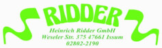 Logo Ridder GmbH, Heinrich Imbiß- u. Gastst.GroßHdl.