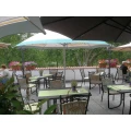 Tolle DACHTERRASSE gegen&uuml;ber der Nahe!