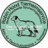Logo Robin Hood, Tierheimservice