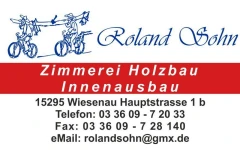 Roland Sohn Zimmerei Wiesenau bei Frankfurt
