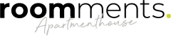 Logo roomments. Apartmenthouse Stuttgart