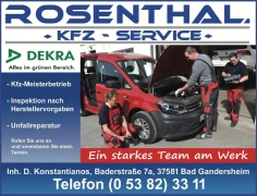 ROSENTHAL KFZ SERVICE Bad Gandersheim