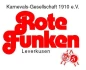 Logo Rote Funken 1910 e.V. Polverfass u. Gesch.St.
