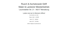 Rusch & Aschekowski GbR Merseburg