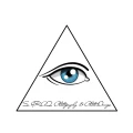 Third eye surrounded by a triangle,