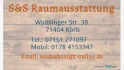 Logo S&S Raumausstattung