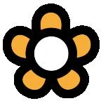 Logo Blumen Dornrose, Sabine