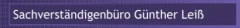 Logo Sachverständigenbüro Günther Leiß Zertifizierter Immobiliengutachter (DIAZert) DIN EN ISO/IEC 17024