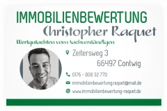 Sachverst&auml;ndiger Immobilienbewertung Christopher Raquet Contwig