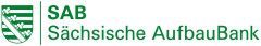 Logo Sächsische Aufbaubank - Förderbank -