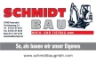 Logo Schmidt- Bau, Hoch- und Tiefbau GmbH