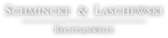 Logo Schmincke Laschewski Rechtsanwälte