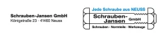 Logo Schrauben Jansen GmbH