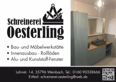 Schreinerei Oesterling Inh.  Sebastian Schade Weinbach