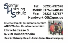 Schulz Oliver Sanitär Heizung, Abig Werk-Kundendienstbüro Beindersheim