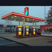Shell Autohof 24 h im Euro Rastpark Tankstelle Jettingen-Scheppach
