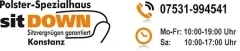 Logo sitDown Polster-Spezialhaus