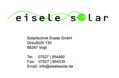 Solartechnik Eisele GmbH Vogt