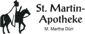 Logo St. Martin-Apotheke, Maria-Martha Dürr