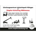 Stapler-Schulung-M&ouml;hnesee Stapler- Bagger- Kranschein-Ausbildung M&ouml;hnesee