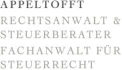 Logo Stefan Appeltofft Steuerberater und Rechtsanwalt