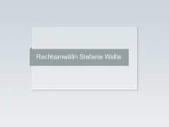 Stefanie Wallis Rechtsanwältin Gaimersheim