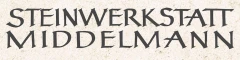 Logo Steinwerkstatt Ute Middelmann
