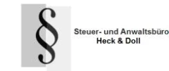 Logo Steuer- und Anwaltsbüro Heck & Doll