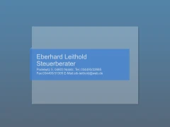 Steuerbüro Eberhard Leithold Nobitz