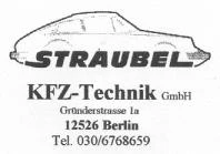 Logo Straubel Kfz-Technik GmbH