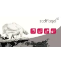 Logo s&uuml;dfl&uuml;gel gmbh werbeagentur